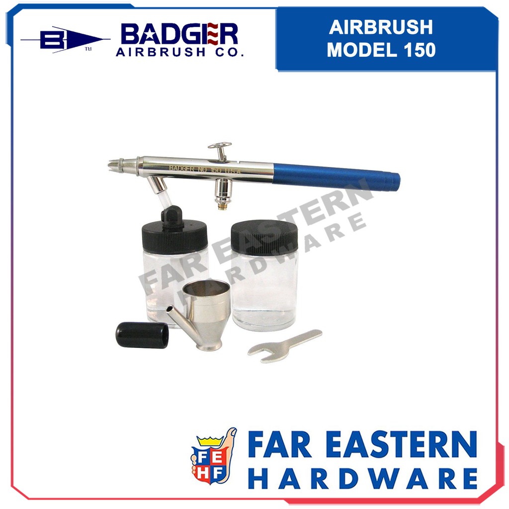 BADGER Airbrush Kit 100LG 150 350 Air Brush Made in USA Shopee