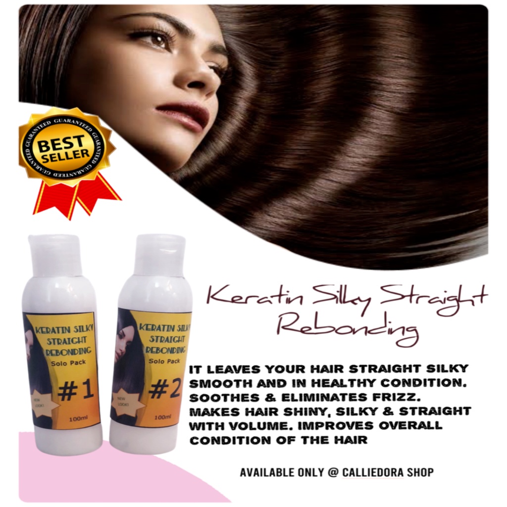 ♤REBONDING SET (1&2) SOLO PACK 100ml each bottle AUTHENTIC BREMOD