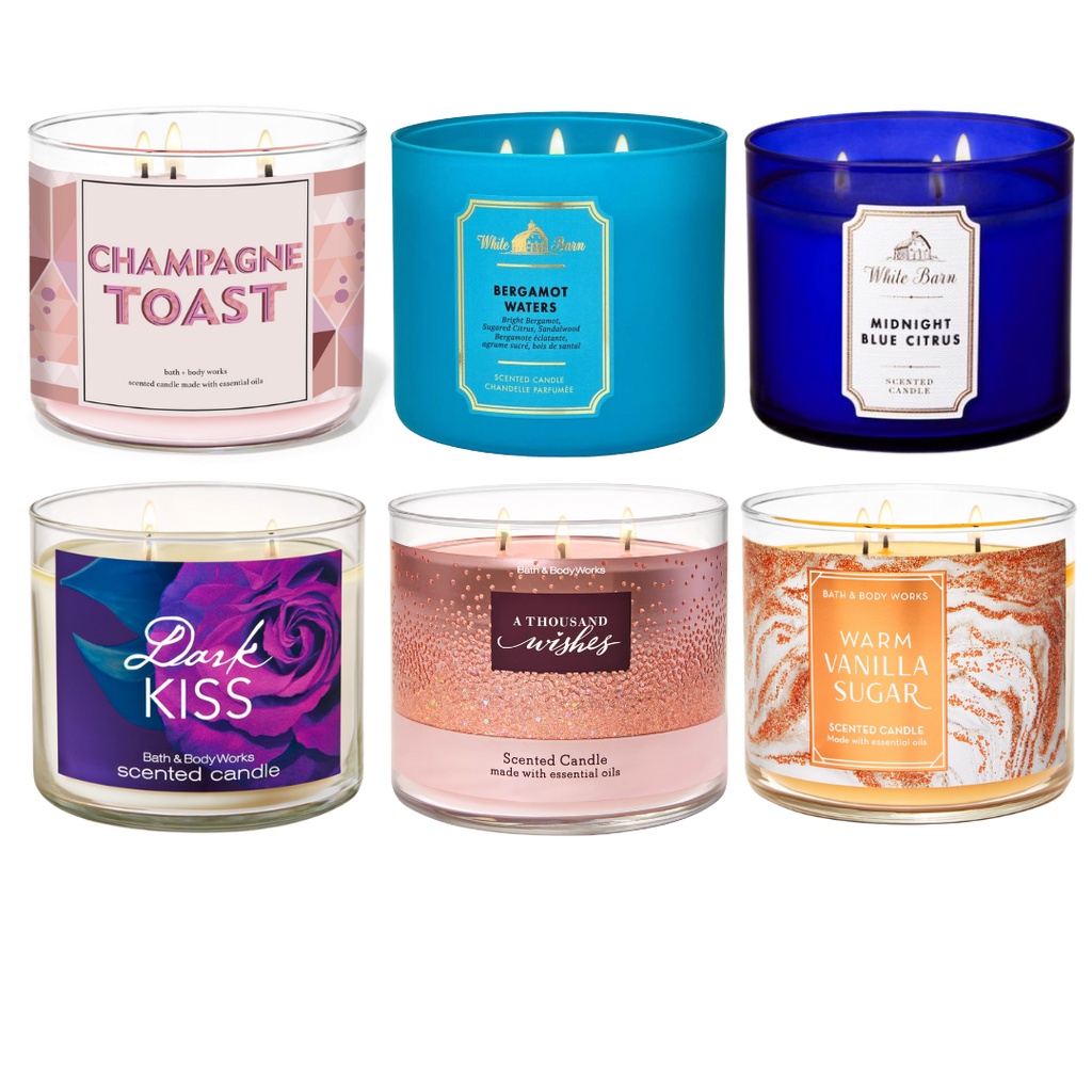 Bath and Body Works 3Wick Candles Shopee Philippines