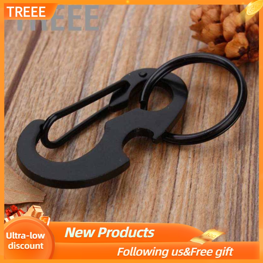 [Ready Stock]Camping Outdoor Keyring EDC Carabiner Snap Hook Hanger