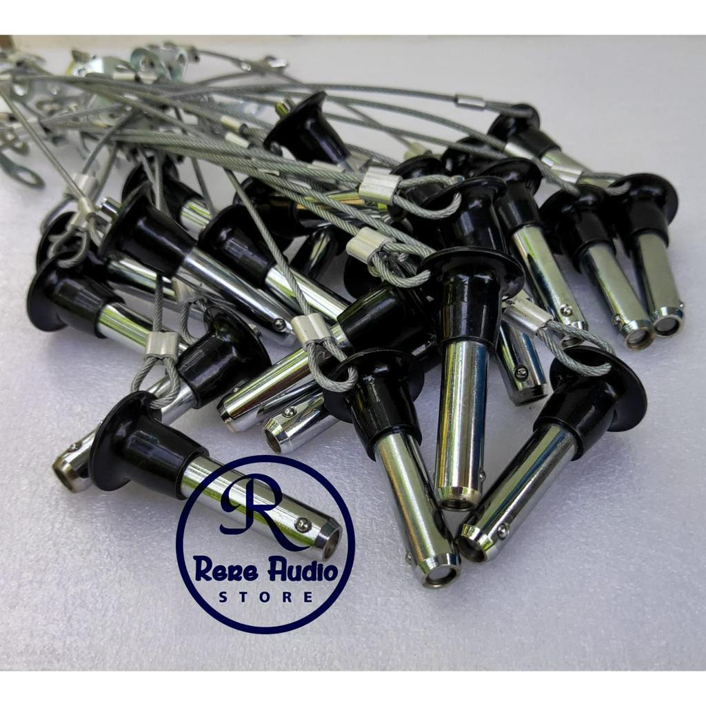 HITAM Pinlock Line Array 10mm/Pinlok Bracket Good Quality High Quality