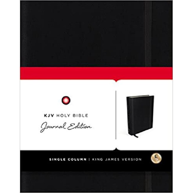 KJV Holy Bible Journal Edition (Hardcover, Black) Shopee Philippines