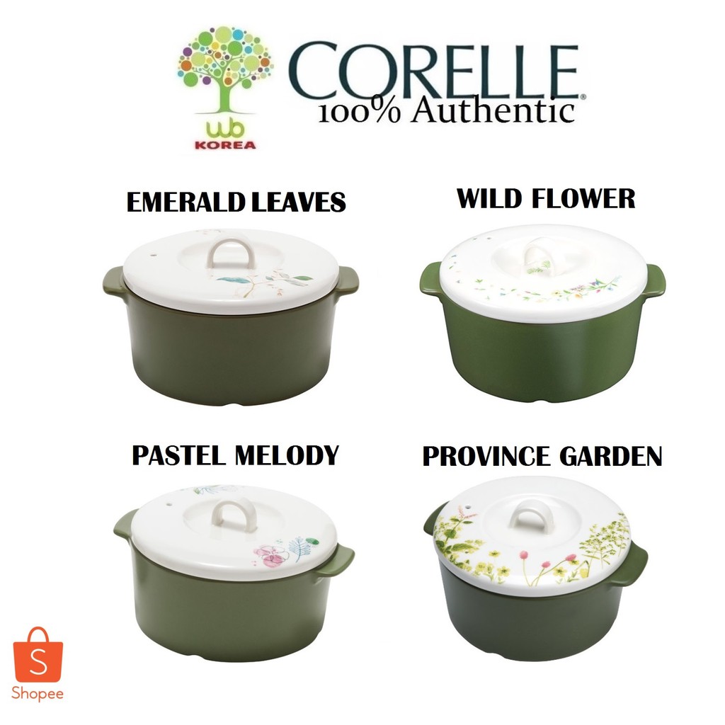CORELLE Coordinates Porcelain Pot + Lid 16cm Shopee Philippines