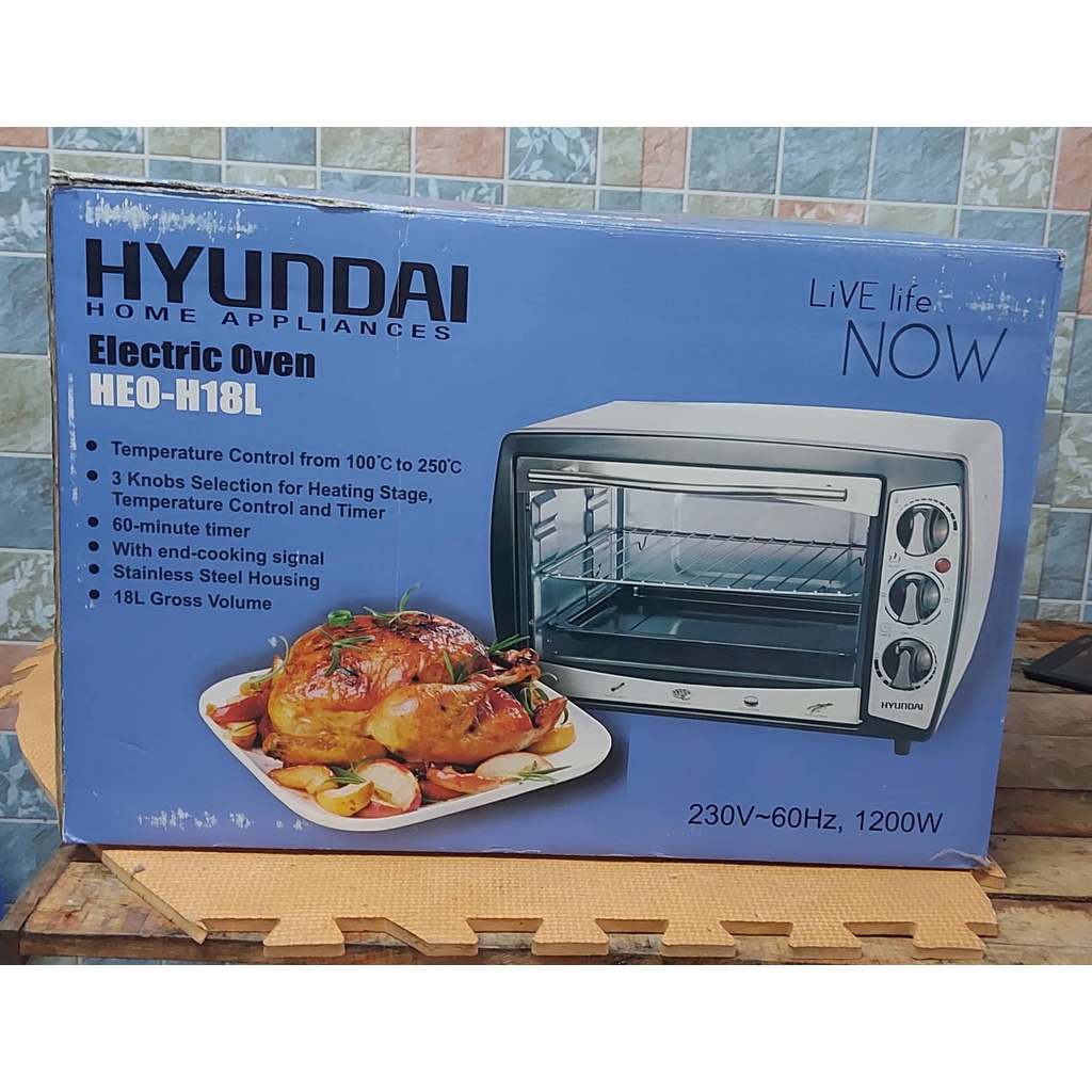 Hyundai Electric Oven 18L Shopee Philippines