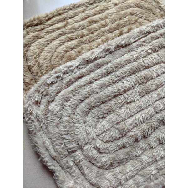 OVAL/ROUND SOFT DOORMAT/ FLUFFY DOORMAT Shopee Philippines