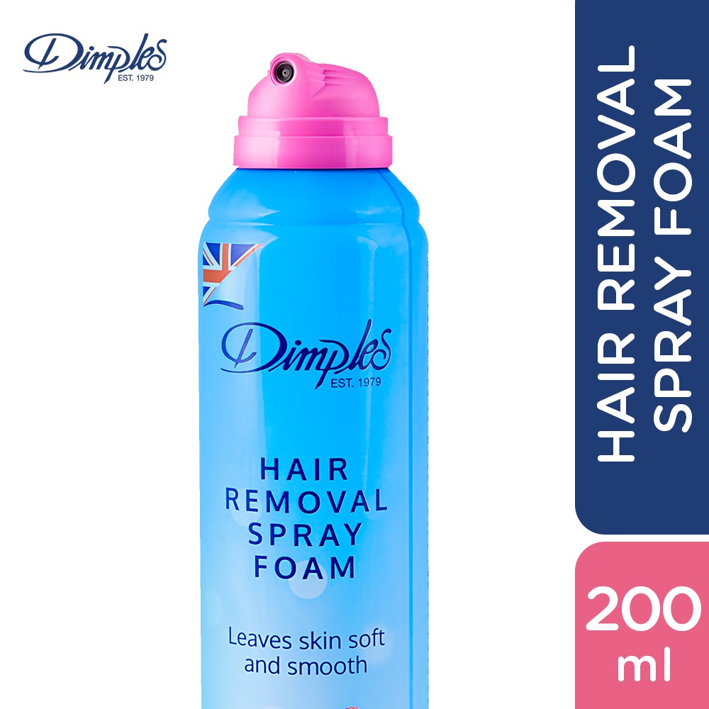 Dimples Hair Removal Spray Foam Rose 200ml Shopee Philippines