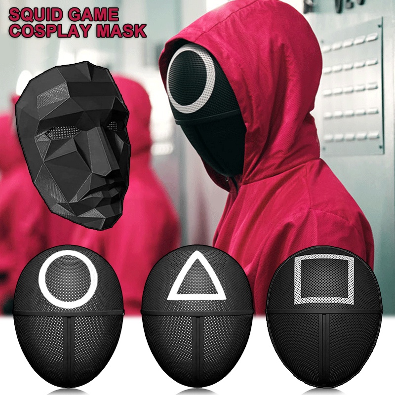 Squid Game Mask COS Cosplay Pretends To Play The Korean TV Series