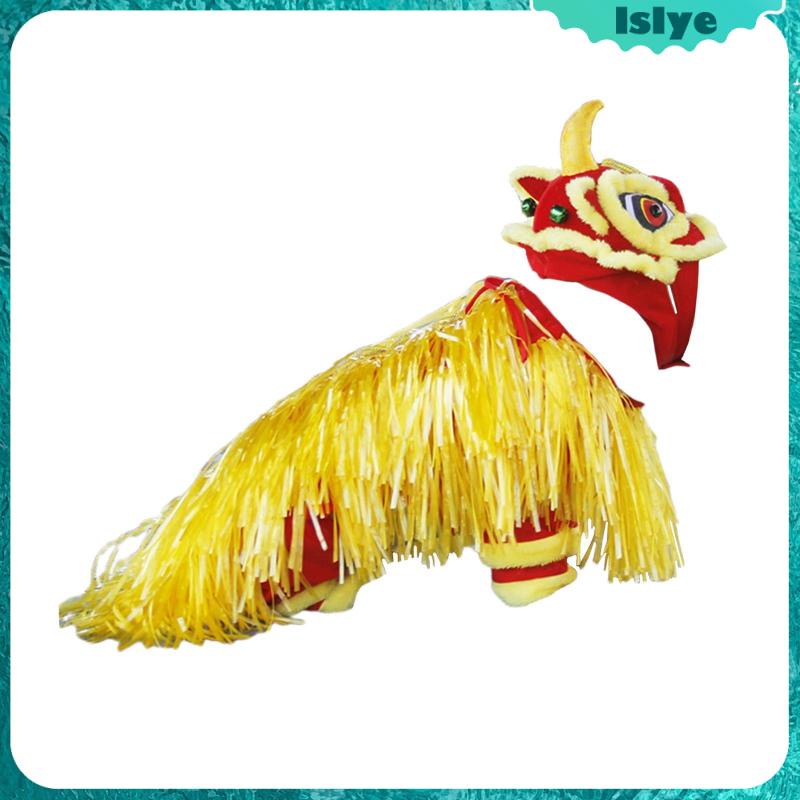 Dog Lion Costume Pet New Year Cosplay Dress Cute Pet Holiday Clothes