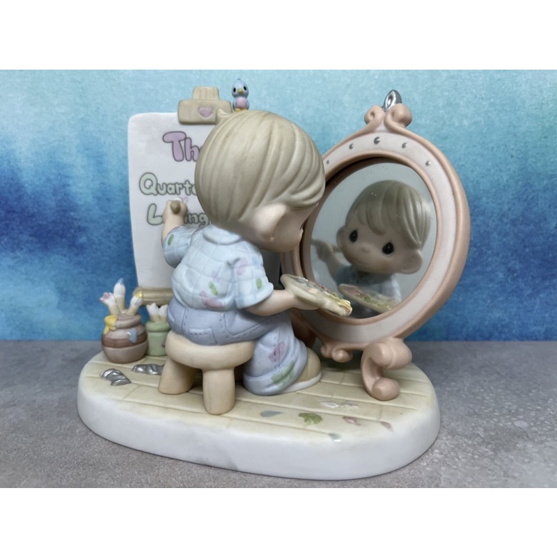 Precious Moments Figurine Thanks For A Quarter Century Of Loving