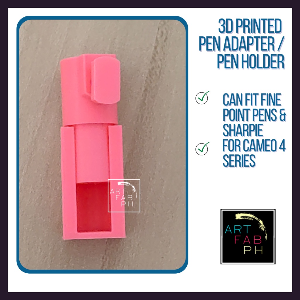 3D Printed Pen Holder for Cameo 4/Cameo 4 Plus/Cameo 4 Pro Shopee