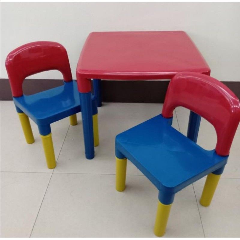 Kiddie Table and Chair for Kids without compartment 713 Shopee