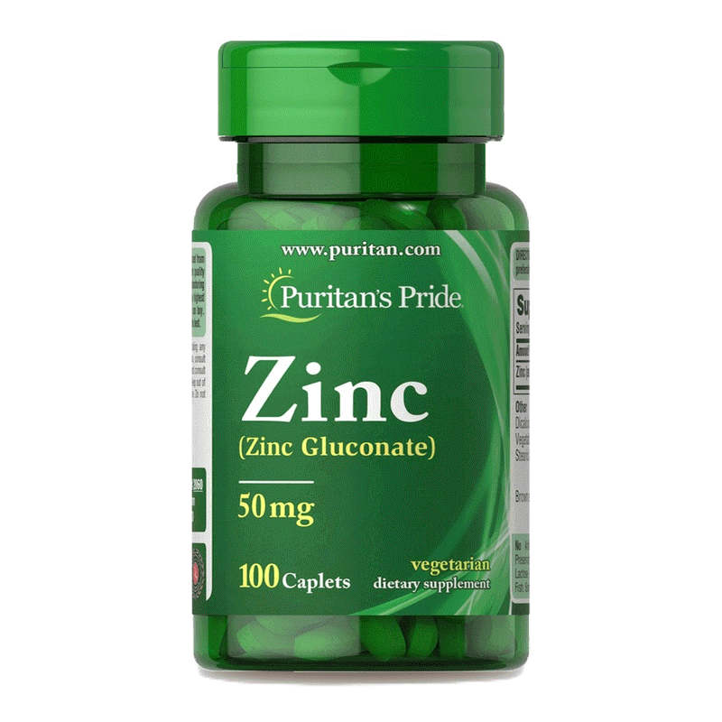 Zinc Gluconate 50mg 100 caplets Puritan's Pride Shopee Philippines