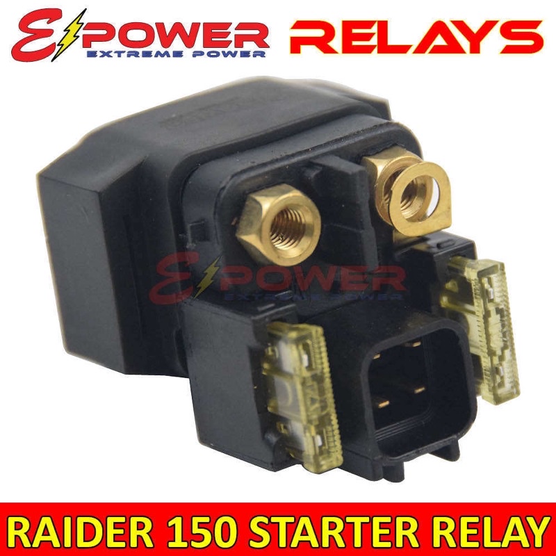RAIDER 150 STARTER RELAY E POWER Shopee Philippines