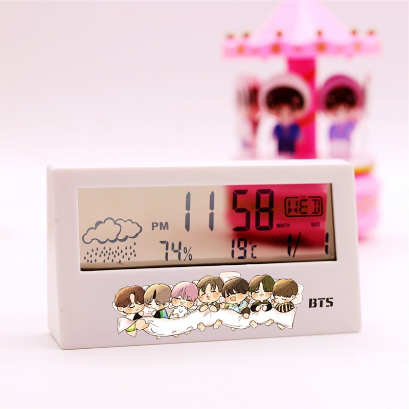KPOP BTS Bangtan Boys V JUNGKOOK SUGA Multifunctional gift weather