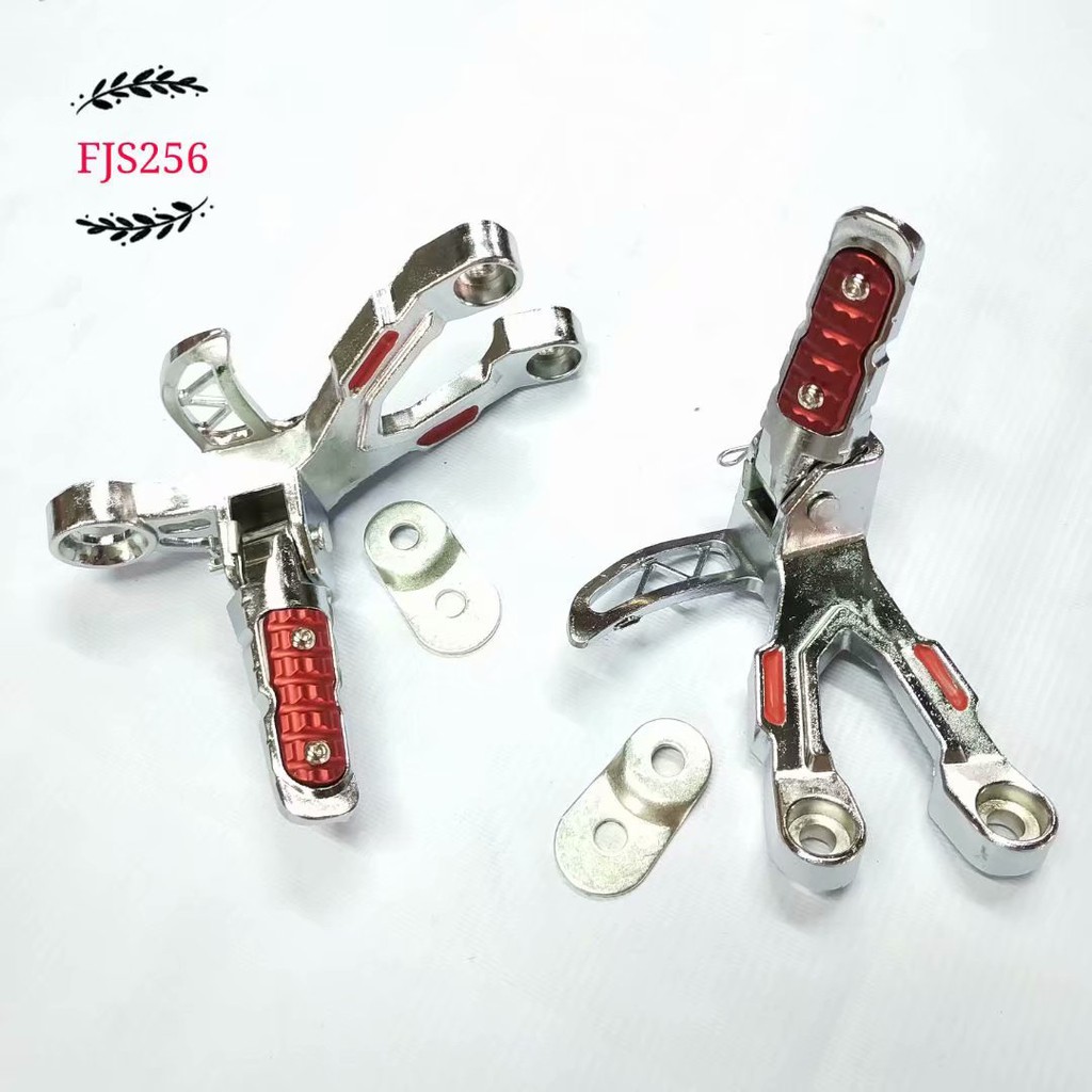 FJS256 MOTORCYCLE FOOTREST / FOOTPEG ( raider 150 ) Shopee Philippines