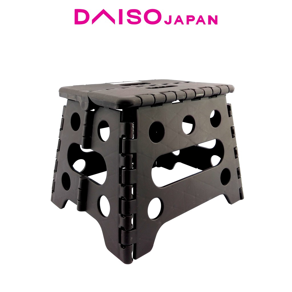 Daiso Brown Foldable Stool Shopee Philippines