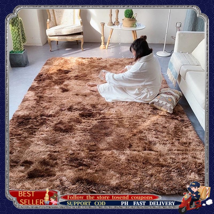 New 3 color square carpet super soft art carpet floor bedroom cushion