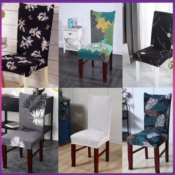 Stretchy Chair Cover Elegance Chair Cover Stretch Elastic Dining Seat
