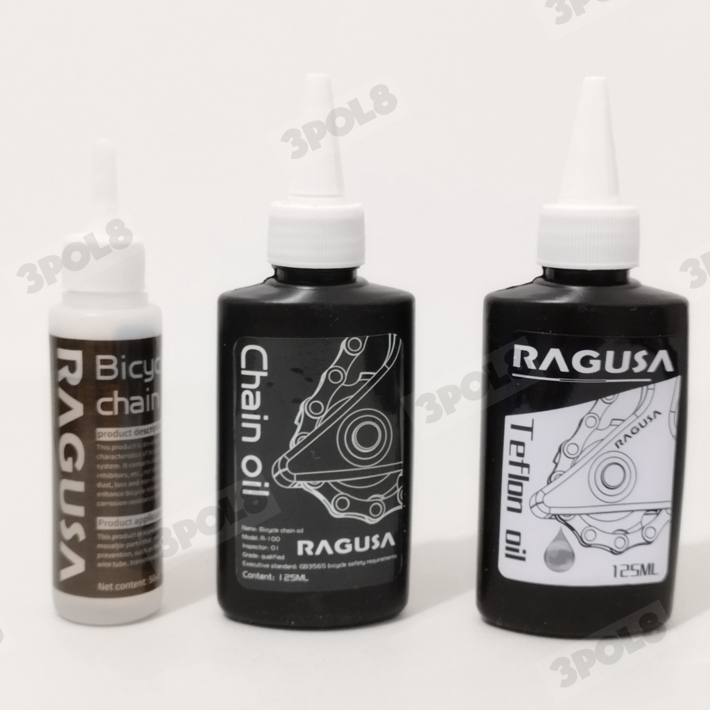 Chain Oil Bike Lubricant Ragusa Chain Lube MTB 50ml 125ml Teflon Oil