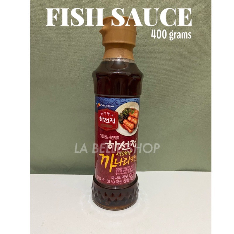 Korean Fish Sauce for Kimchi (CJ 400g 800g) Shopee Philippines