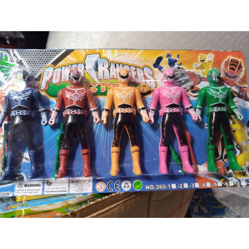 5pack power rangers Toy Shopee Philippines