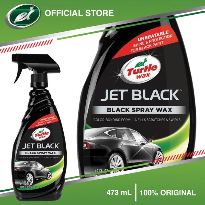 Turtle WAX JET BLACK SPRAY WAX 473ml Shopee Philippines