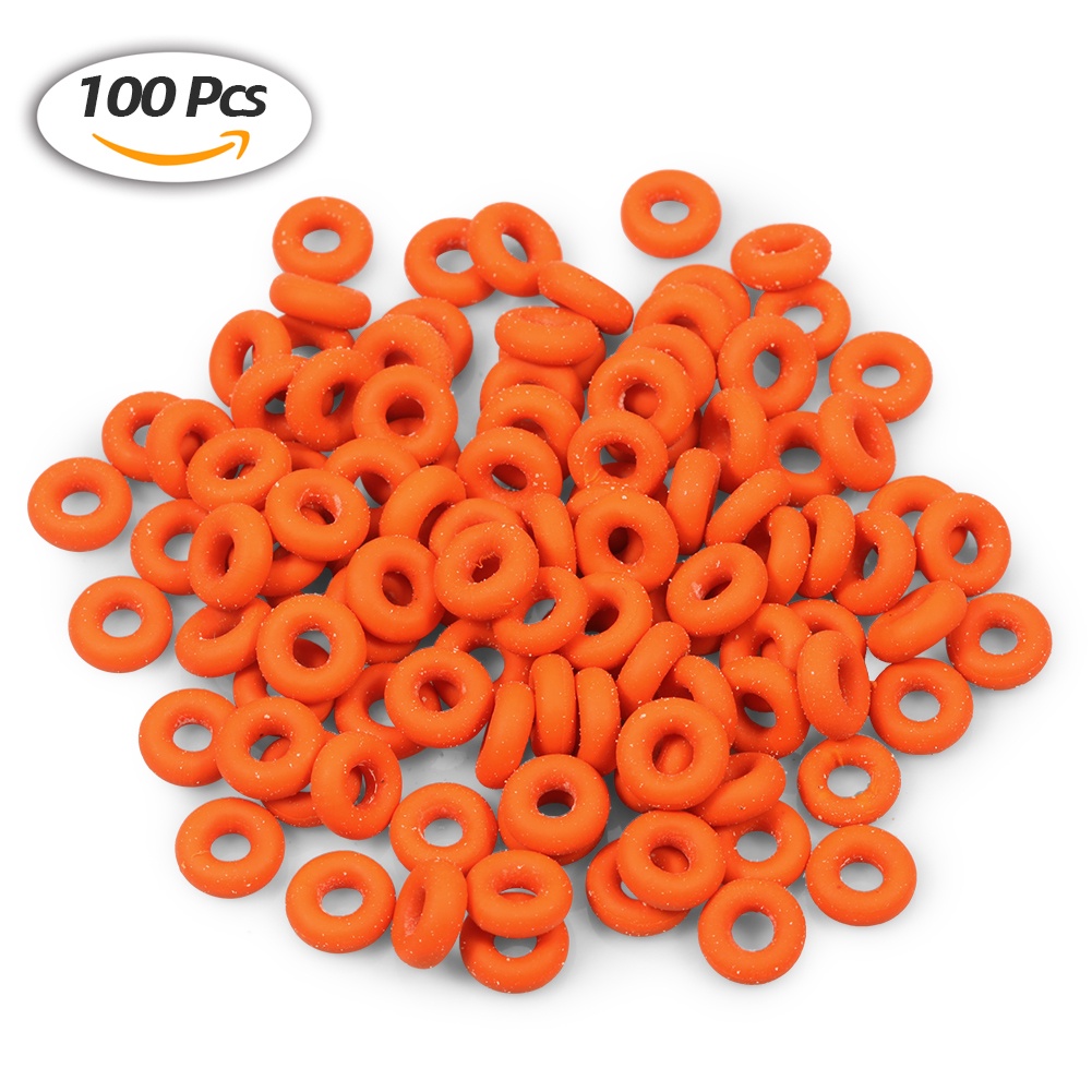 SPEEDWOX Castrator Rings 100 Pcs Castration Bands Latex Ring Castration Bands Rubber Ring for