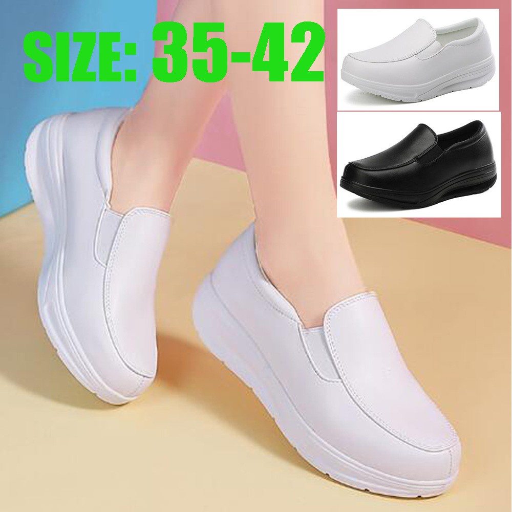 Size 3540 Women Nurse Shoes Casualhospital Wedges Rocking Shoes Light