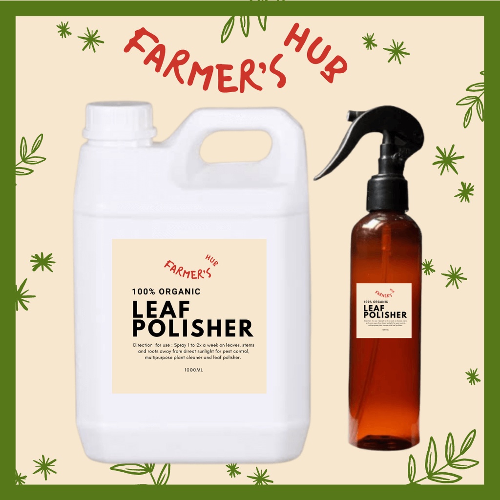 FARMERS HUB Leaf Polisher Plant Leaf Cleaner / Shine Leaf Cleaner/ Leaf