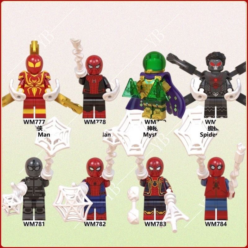 Marvel Heroes Series Children's Assembled Building Block Toys