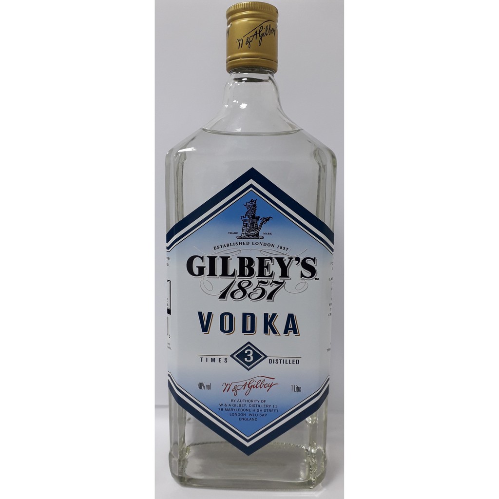 Gilbey's 1857 Vodka 1 Liter Shopee Philippines