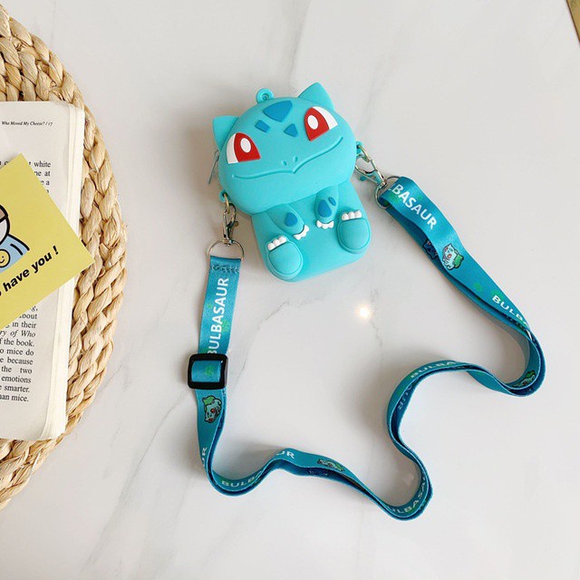 KENTON Cute Messenger Bag Children's Gift Anime Figure Pikachu Pokemon