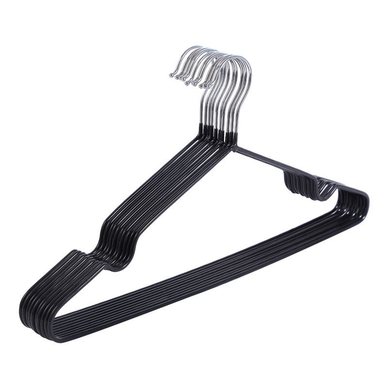 10PCS /Lot Hanger Stainless Steel Drying Hanger Strong Cloth Hanger