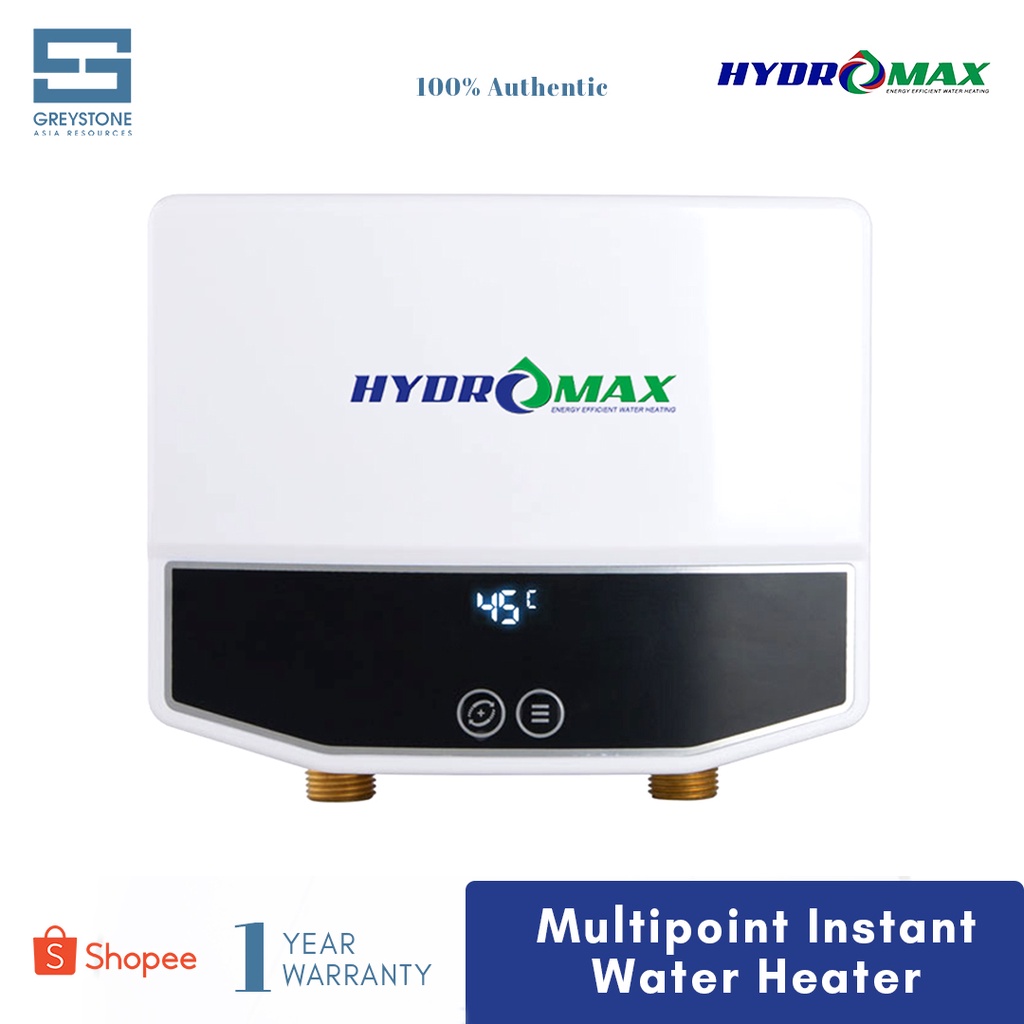 Hydromax Multi Point Tankless Instant Water Heater 5.5KW (New Model