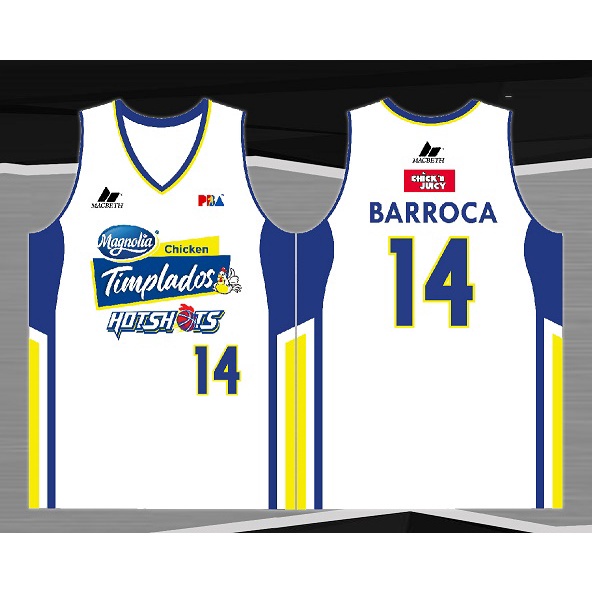 MAGNOLIA HOTSHOTS TIMPLADOS PBA JERSEY DESIGN FULL SUBLIMATION