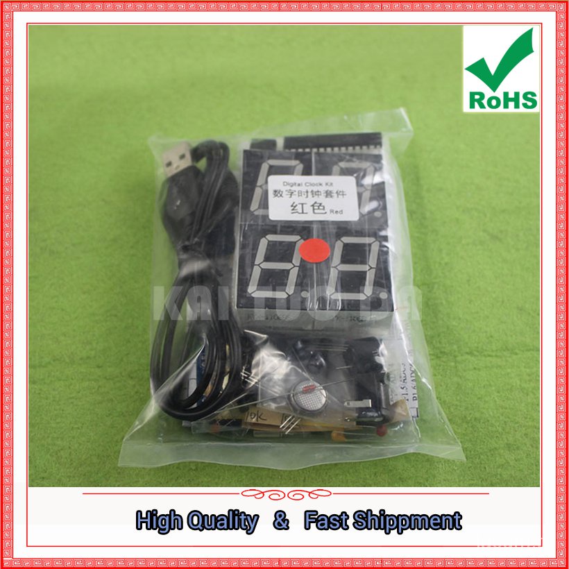 electronic clock production kit DIY electronic clock kit singlechip