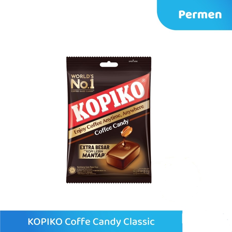 Kopiko COFFEE CANDY COFFEE CANDY CLASSIC POUCH 50 Contents Shopee