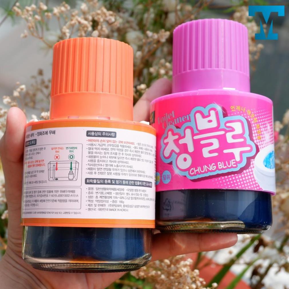 Genuine Korean Deodorant Toilet Drop Bottle Blue Joeunmiso 180gr