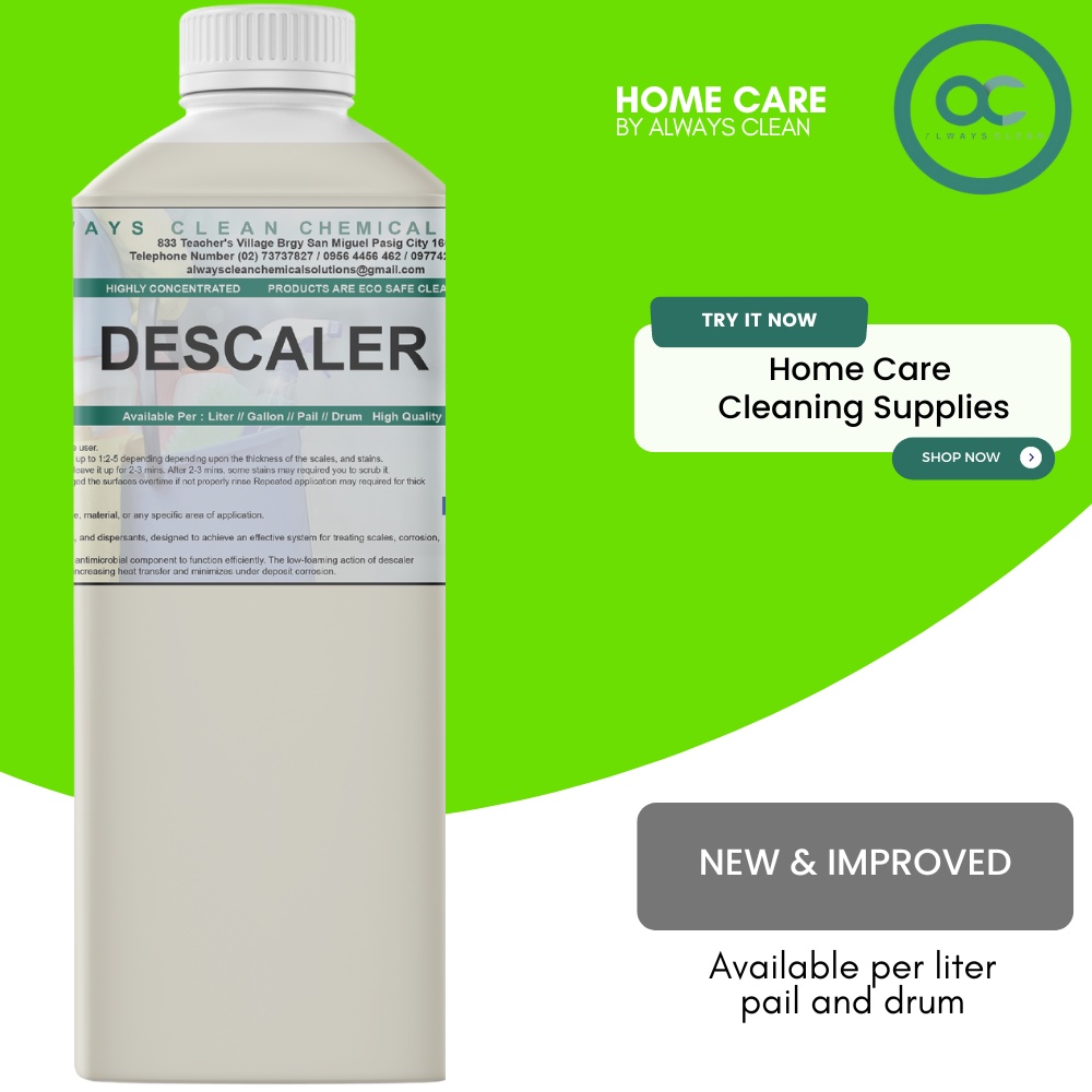 DESCALER SOLUTION 1 LITER Shopee Philippines