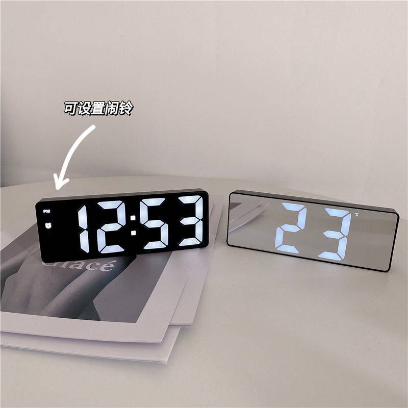 digital clock voice control alarm clock alarm clock Japanese simple