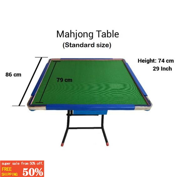 Stainless Foldable Mahjong Table (Standard Size) Shopee Philippines
