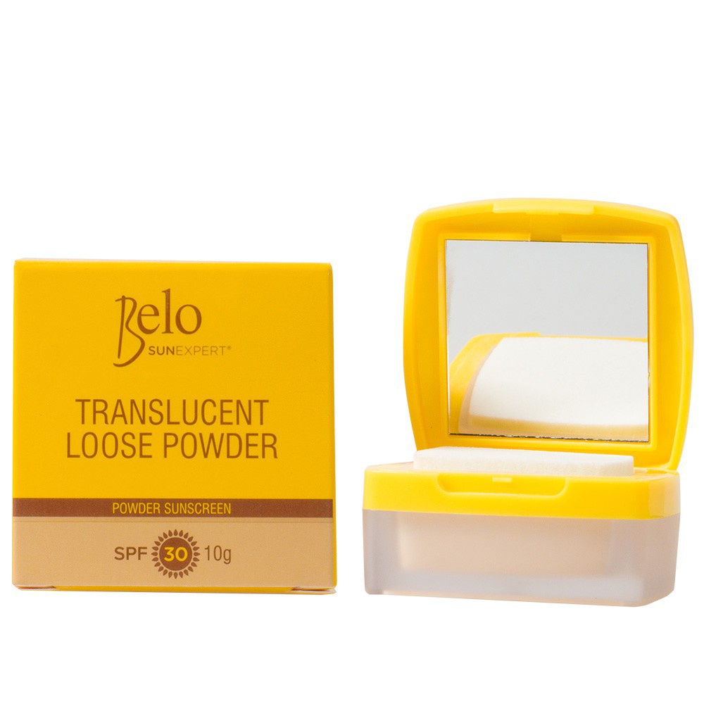 Belo SunExpert Translucent Loose Powder 10g + FREE Tinted Sunscreen