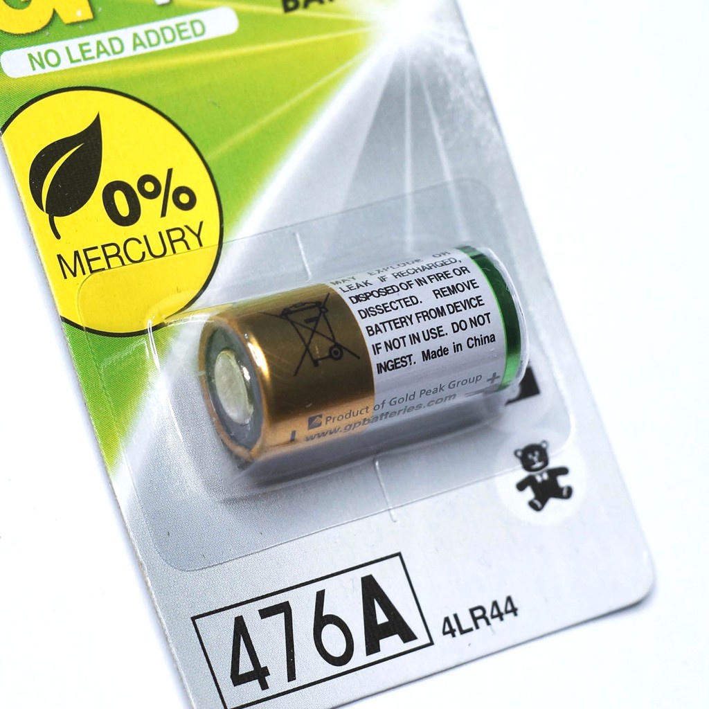 GP 4LR44 476A A544 PX28L A544 L1325 SUPER High Voltage 6V Alkaline