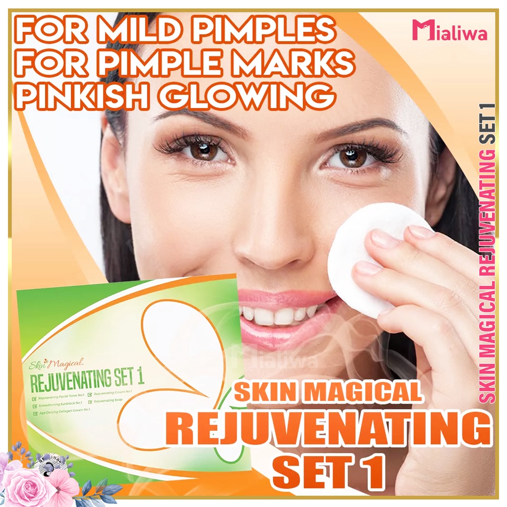 Skin Magical Rejuvenating Set 1, Skin Care Facial Treatment AntiAcne