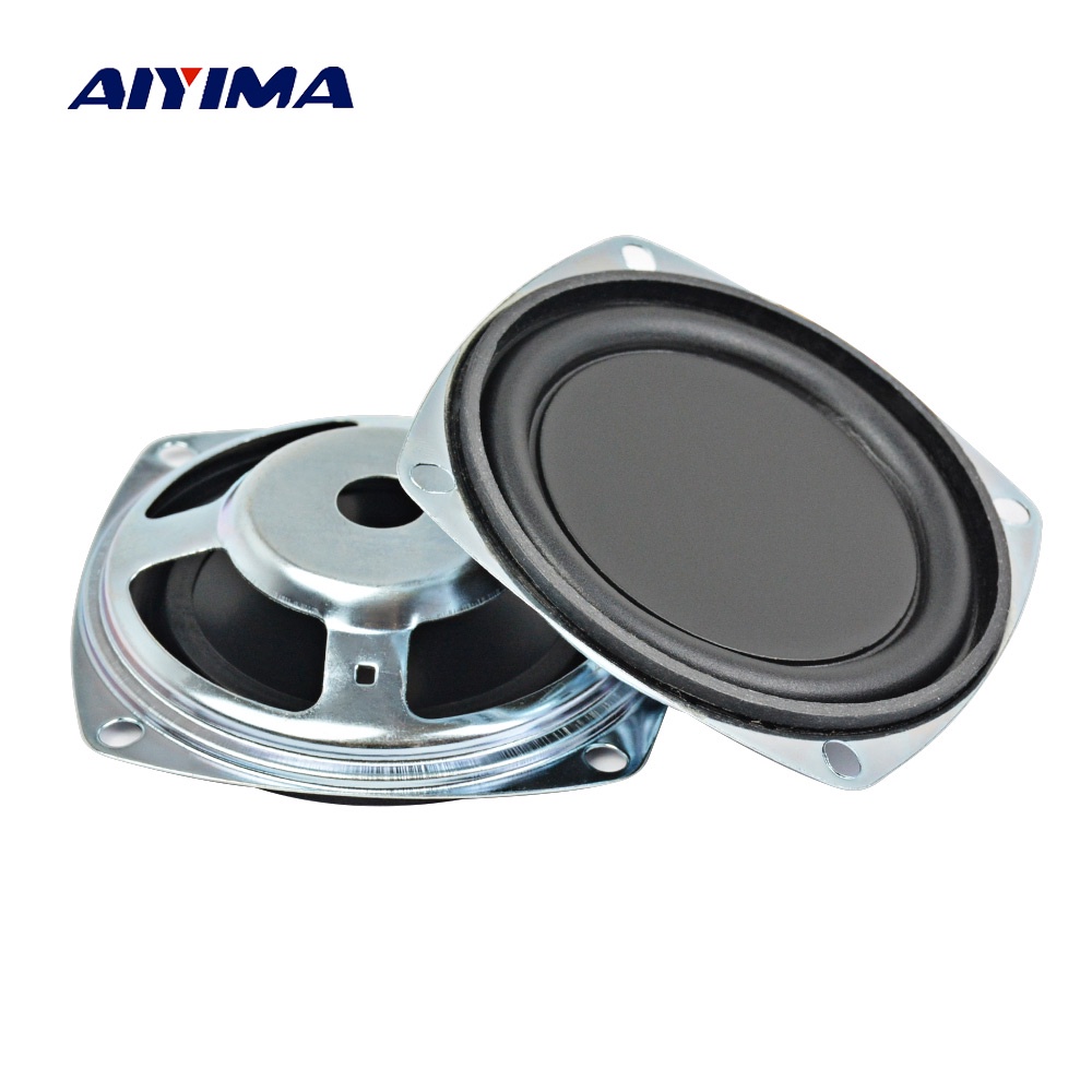 AIYIMA 2Pcs 3 Inch Bass Speaker Vibrating Membrane Bass Radiator