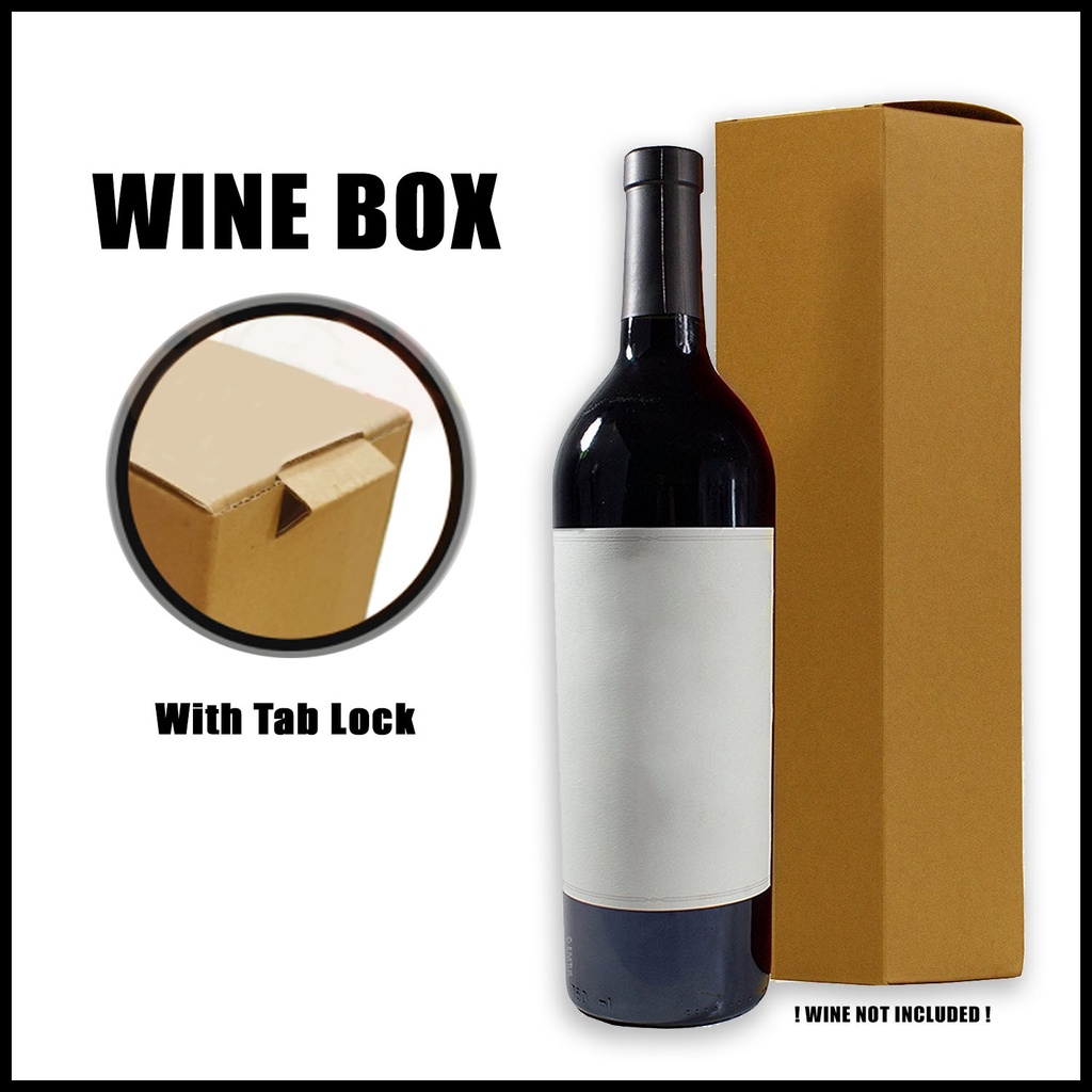 qjoq.ph Wine Gift Box Carton Corrugated Cardboard Boxes Wine box