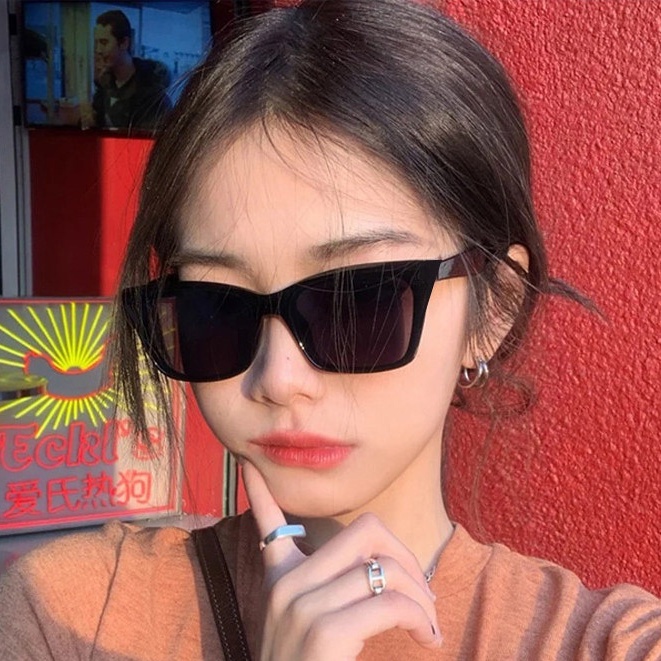 Korean Fashion Cat Eye Sunglasses for Women Shades Summer Eyewear