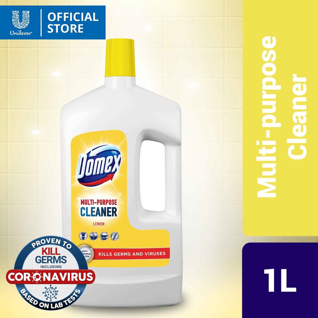 Domex MultiPurpose Cleaner Lemon 1L Bottle Shopee Philippines