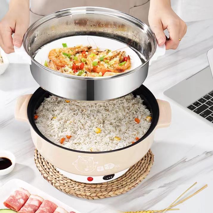 Trending MTE Multifunction Electric Fry Pan/Ceramic Coating Electric