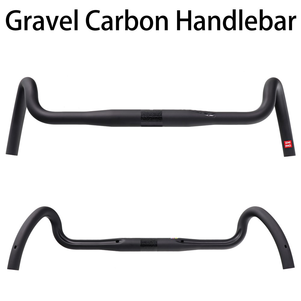 Carbon Gravel handlebar Big Flare Bar Cyclocross Road Bike handlebars
